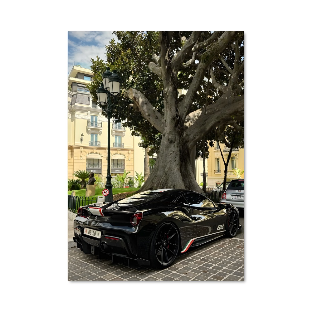 Poster Lambo sous l'Arbre